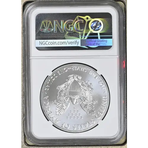 2021 - 1oz Silver Heraldic Eagle T-1 NGC MS69 (D10-B26)